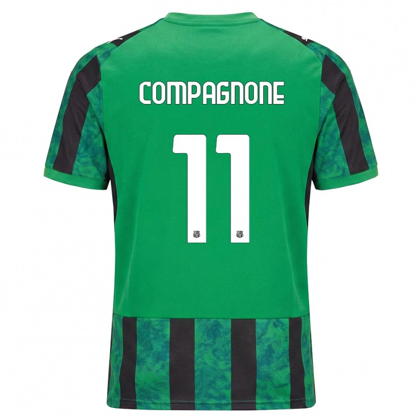 Danxen Herren Pasquale Compagnone #11 Grün Schwarz Weiß Heimtrikot Trikot 2026/27 T-Shirt Österreich