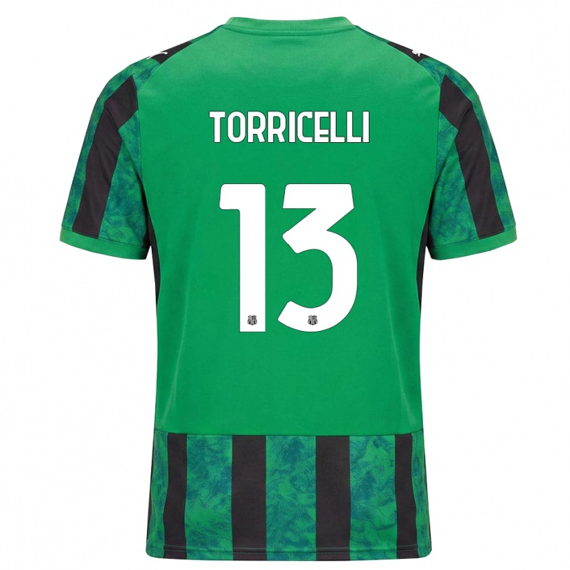 Danxen Herren Marco Torricelli #13 Grün Schwarz Weiß Heimtrikot Trikot 2026/27 T-Shirt Österreich