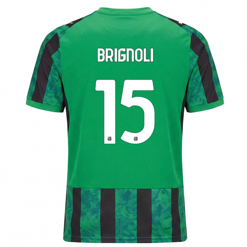 Danxen Herren Benedetta Brignoli #15 Grün Schwarz Weiß Heimtrikot Trikot 2026/27 T-Shirt Österreich