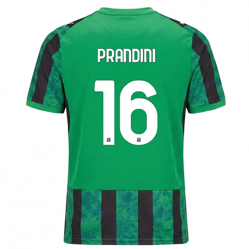 Danxen Herren Lorenzo Prandini #16 Grün Schwarz Weiß Heimtrikot Trikot 2026/27 T-Shirt Österreich