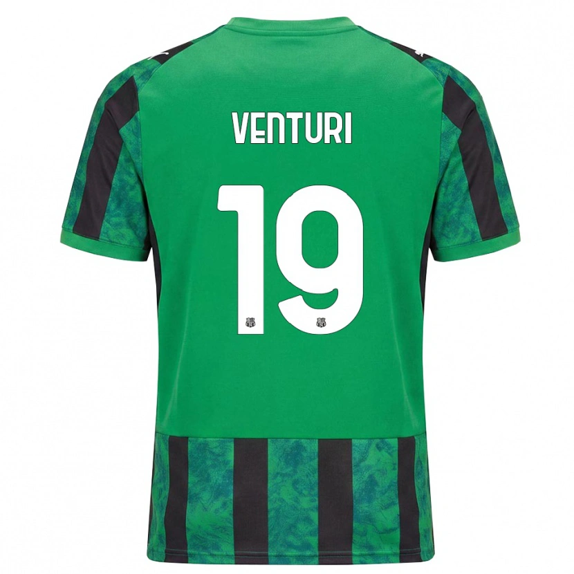 Danxen Herren Luca Venturi #19 Grün Schwarz Weiß Heimtrikot Trikot 2026/27 T-Shirt Österreich
