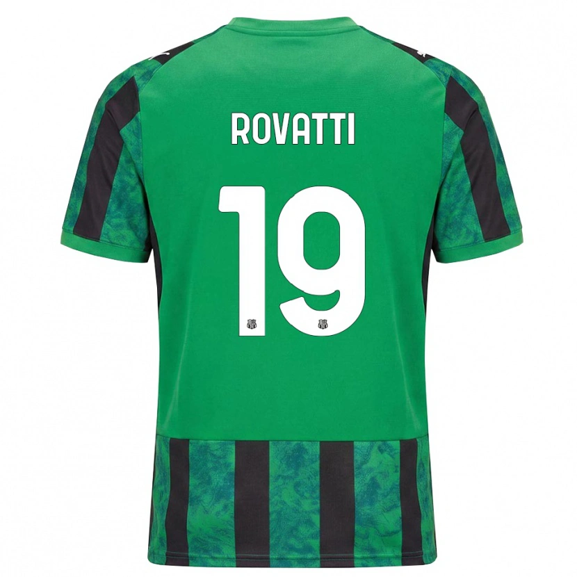 Danxen Herren Matteo Rovatti #19 Grün Schwarz Weiß Heimtrikot Trikot 2026/27 T-Shirt Österreich