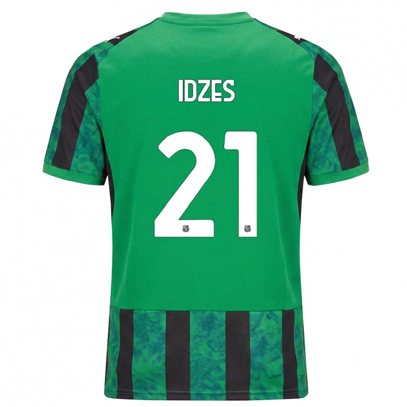 Danxen Herren Jay Idzes #21 Grün Schwarz Weiß Heimtrikot Trikot 2026/27 T-Shirt Österreich
