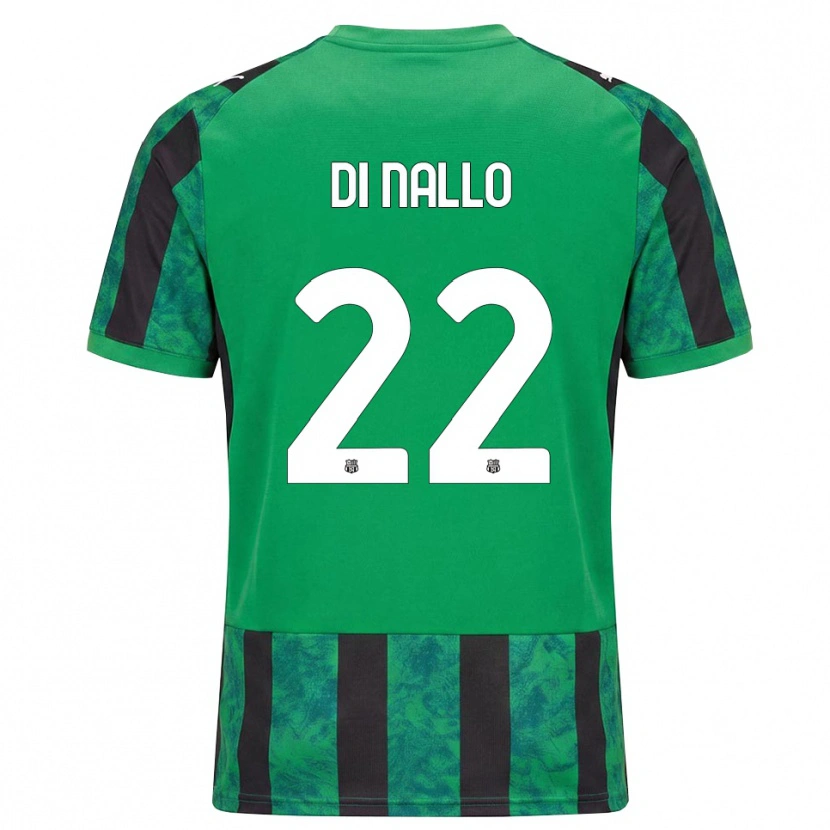 Danxen Herren Erica Di Nallo #22 Grün Schwarz Weiß Heimtrikot Trikot 2026/27 T-Shirt Österreich