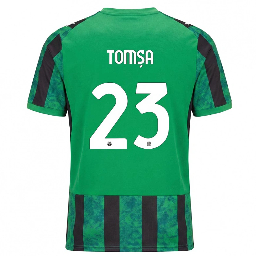 Danxen Herren Troy Tomșa #23 Grün Schwarz Weiß Heimtrikot Trikot 2026/27 T-Shirt Österreich