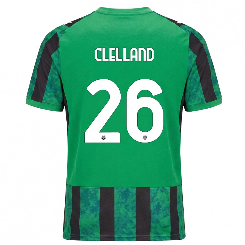 Danxen Herren Lana Clelland #26 Grün Schwarz Weiß Heimtrikot Trikot 2026/27 T-Shirt Österreich