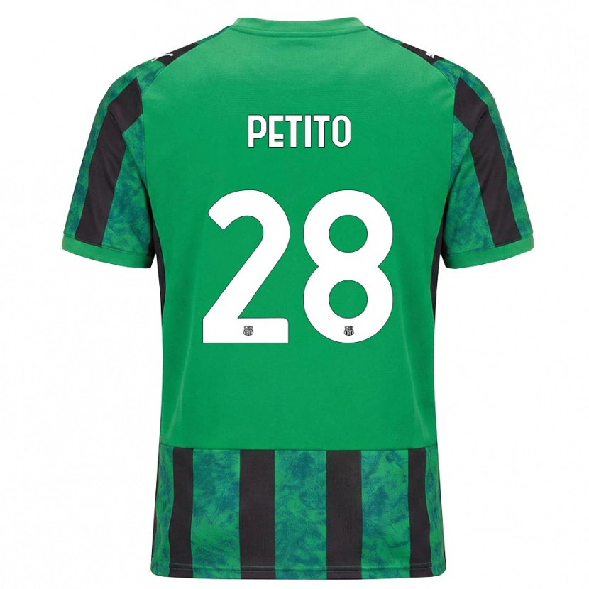 Danxen Herren Christian Petito #28 Grün Schwarz Weiß Heimtrikot Trikot 2026/27 T-Shirt Österreich