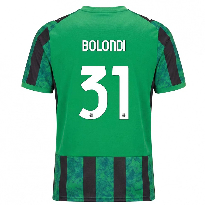 Danxen Herren Francesco Bolondi #31 Grün Schwarz Weiß Heimtrikot Trikot 2026/27 T-Shirt Österreich