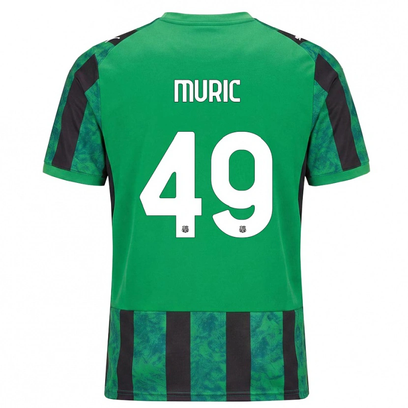 Danxen Herren Arijanet Murić #49 Grün Schwarz Weiß Heimtrikot Trikot 2026/27 T-Shirt Österreich