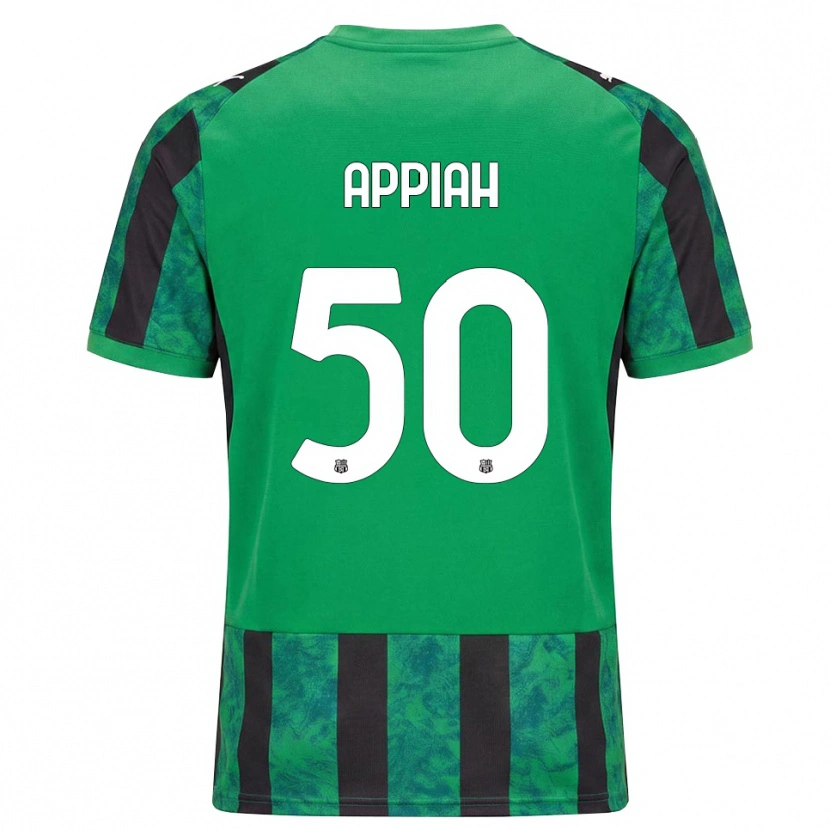 Danxen Herren Lorenzo Appiah #50 Grün Schwarz Weiß Heimtrikot Trikot 2026/27 T-Shirt Österreich