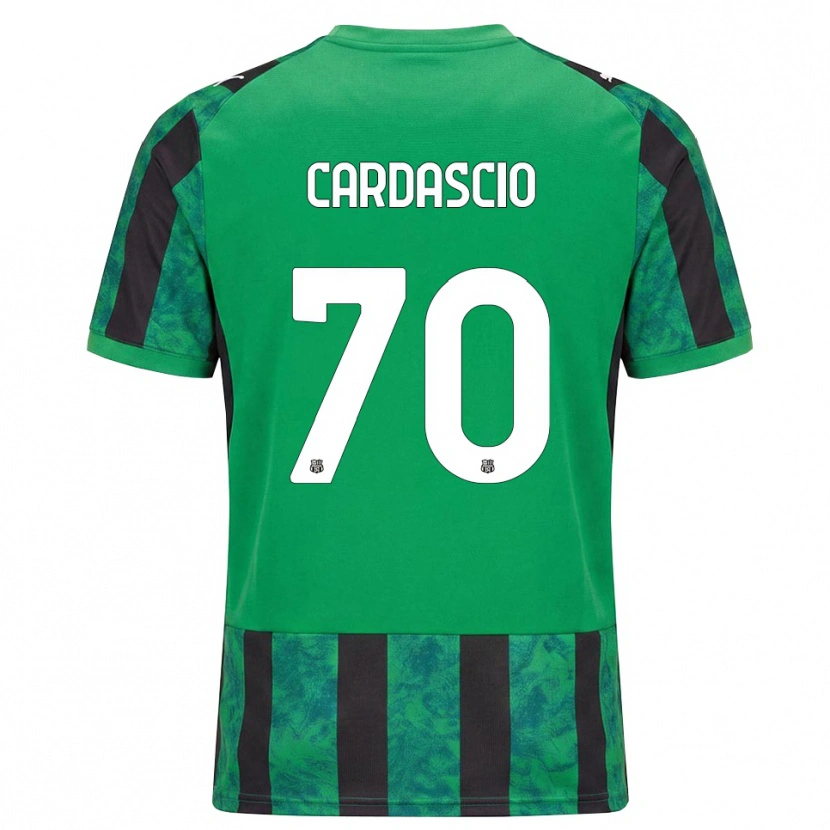 Danxen Herren Alessandro Cardascio #70 Grün Schwarz Weiß Heimtrikot Trikot 2026/27 T-Shirt Österreich