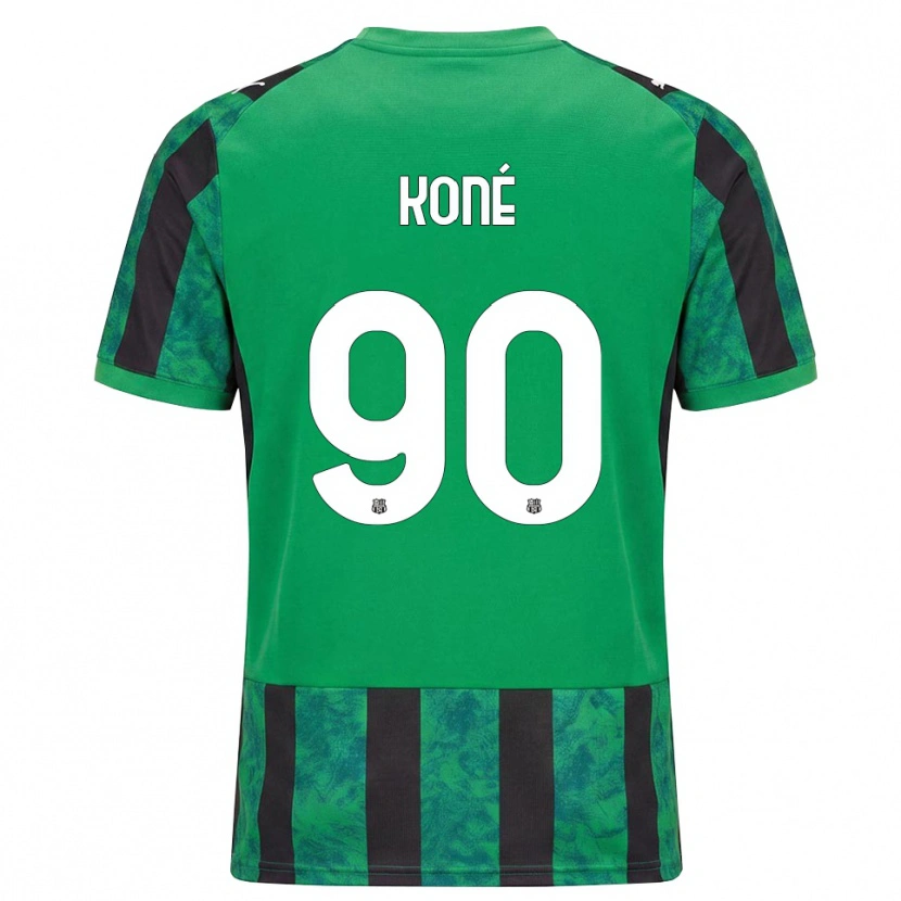Danxen Herren Ismaël Koné #90 Grün Schwarz Weiß Heimtrikot Trikot 2026/27 T-Shirt Österreich