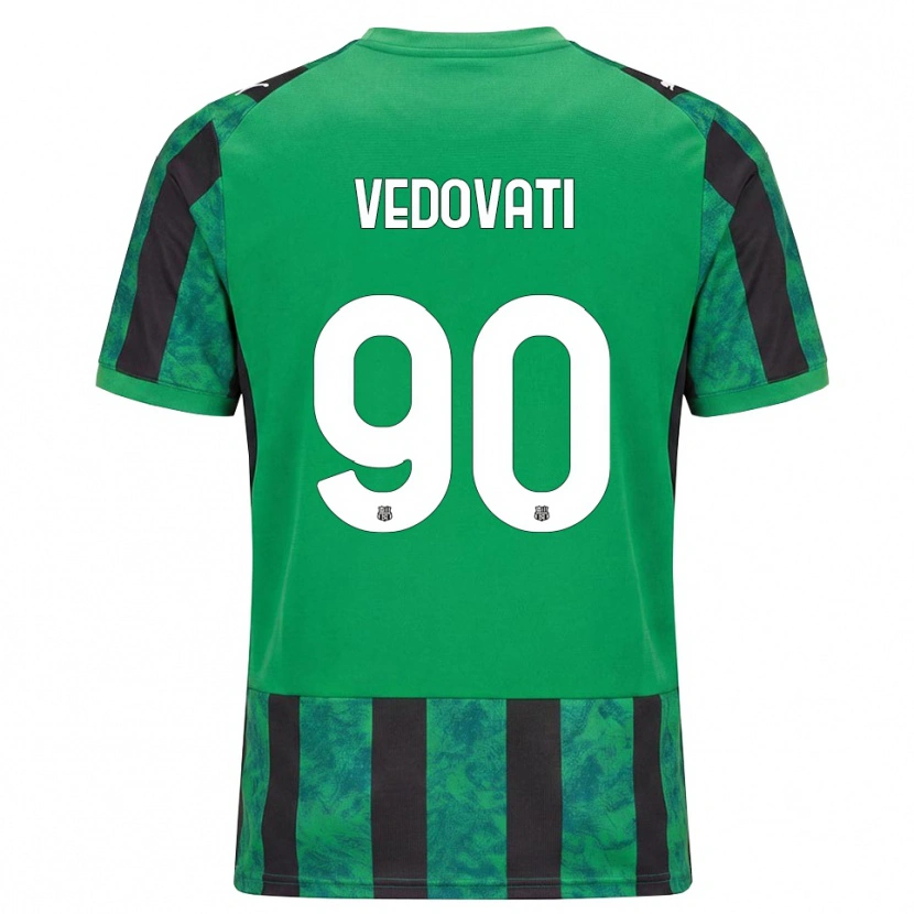 Danxen Herren Gabriele Vedovati #90 Grün Schwarz Weiß Heimtrikot Trikot 2026/27 T-Shirt Österreich
