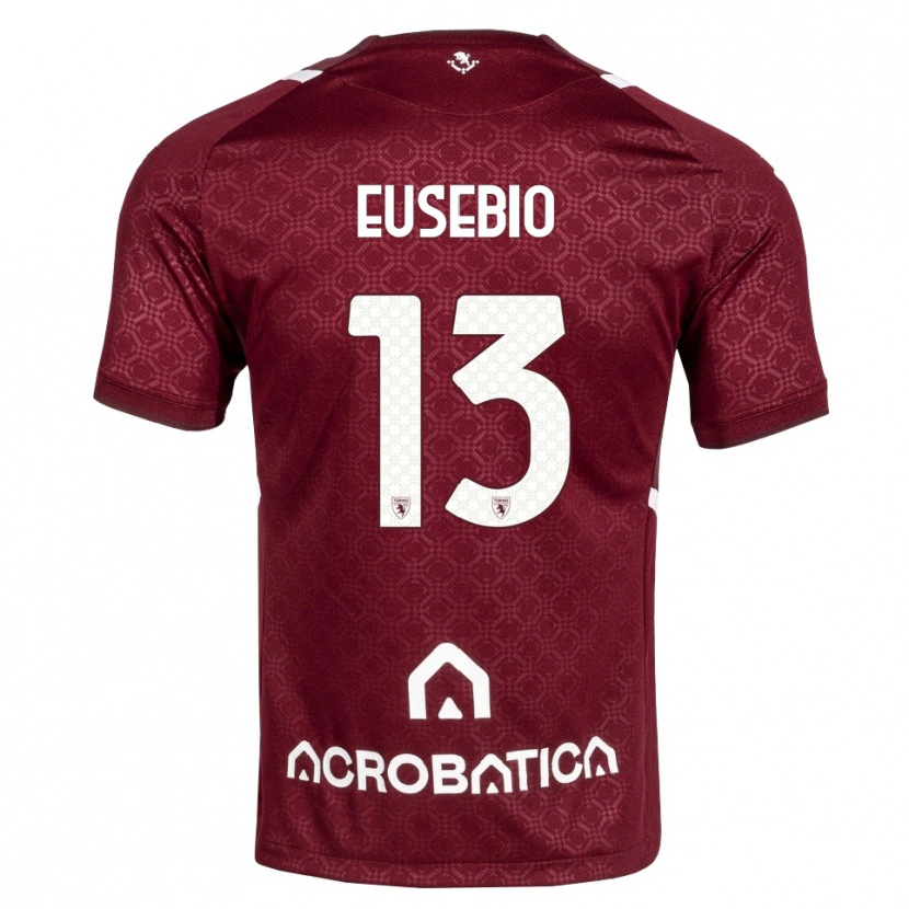 Danxen Herren Chiara Eusebio #13 Burgund Weiß Heimtrikot Trikot 2026/27 T-Shirt Österreich