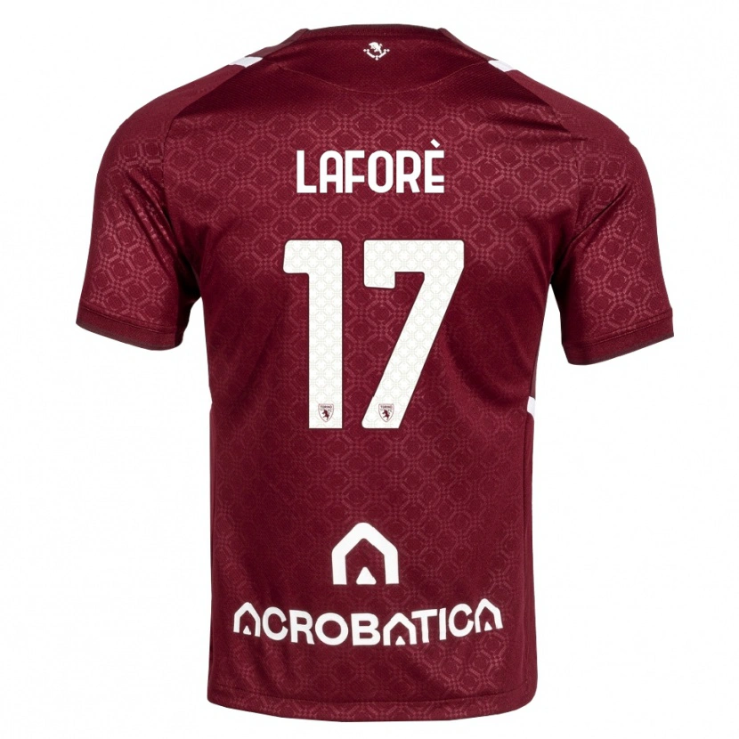 Danxen Herren Bladis Laforè #17 Burgund Weiß Heimtrikot Trikot 2026/27 T-Shirt Österreich