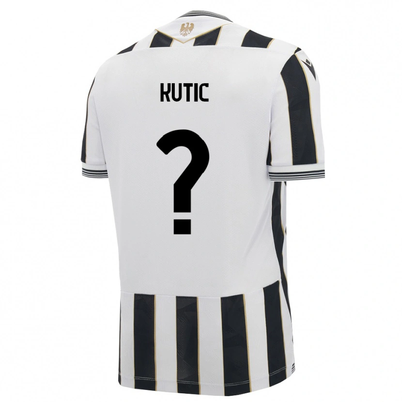Danxen Herren Stefan Kutic #0 Schwarz Weiß Pink Heimtrikot Trikot 2026/27 T-Shirt Österreich