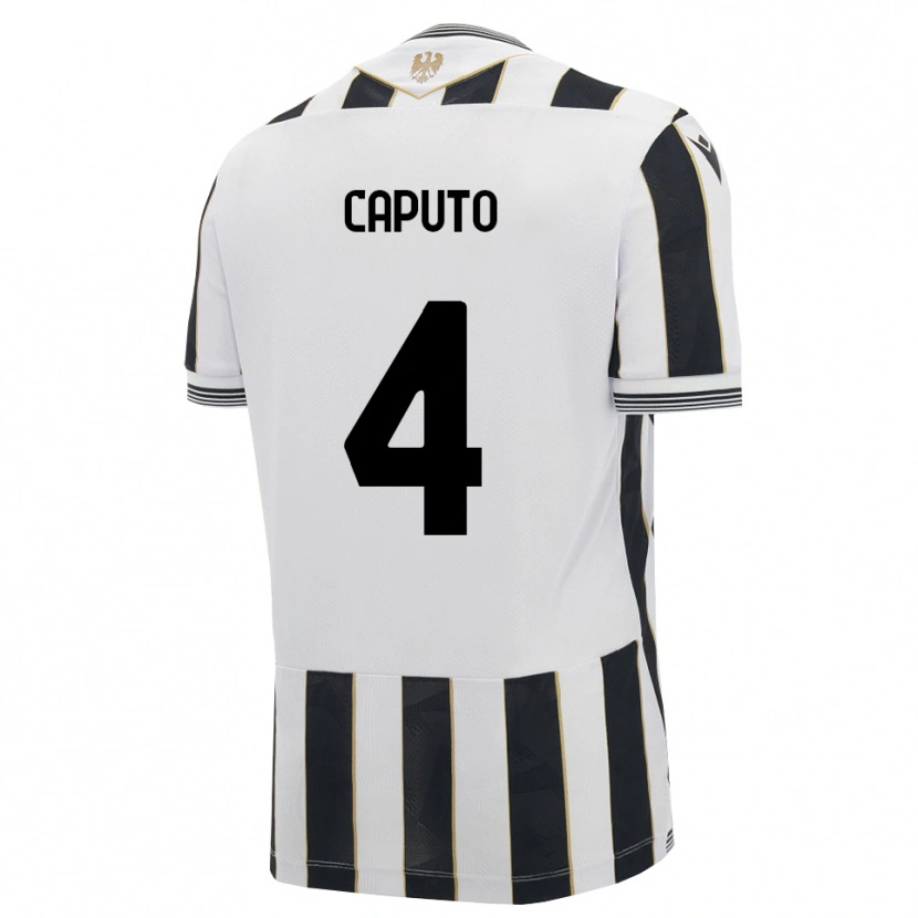 Danxen Herren Luigi Caputo #4 Schwarz Weiß Pink Heimtrikot Trikot 2026/27 T-Shirt Österreich