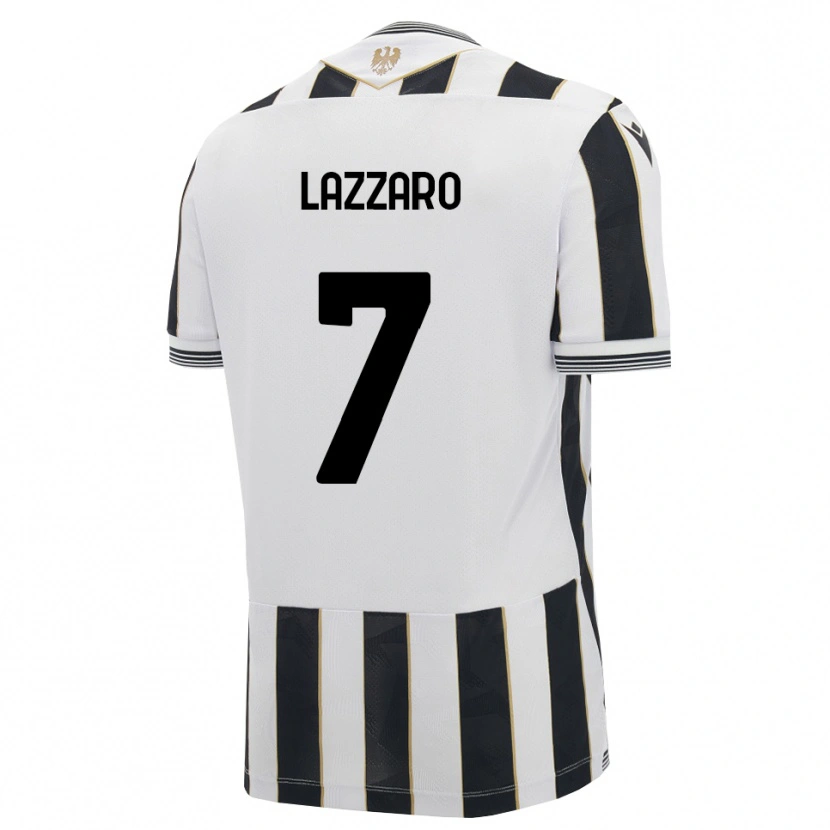 Danxen Herren Davide Lazzaro #7 Schwarz Weiß Pink Heimtrikot Trikot 2026/27 T-Shirt Österreich
