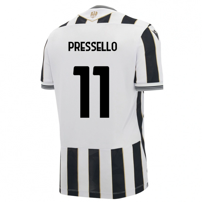 Danxen Herren Matteo Pressello #11 Schwarz Weiß Pink Heimtrikot Trikot 2026/27 T-Shirt Österreich