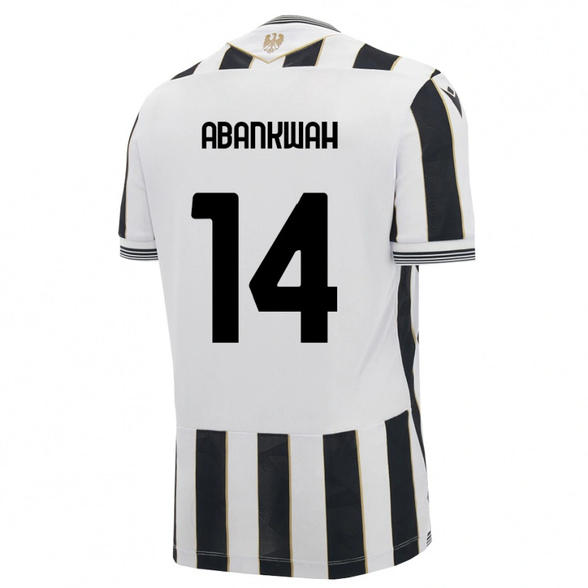 Danxen Herren James Abankwah #14 Schwarz Weiß Pink Heimtrikot Trikot 2026/27 T-Shirt Österreich