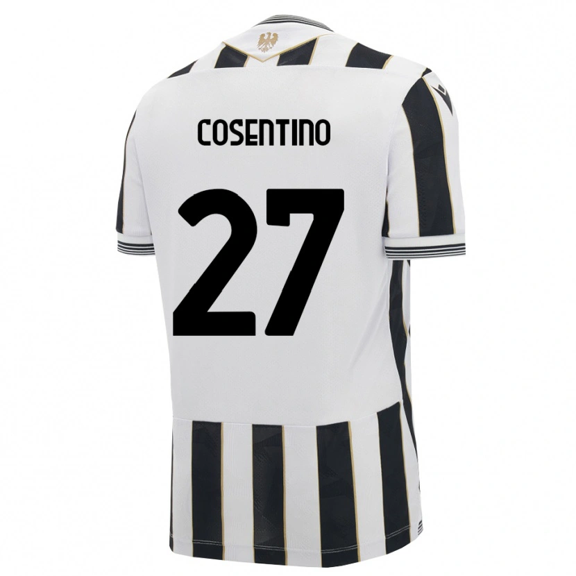 Danxen Herren Sergio Cosentino #27 Schwarz Weiß Pink Heimtrikot Trikot 2026/27 T-Shirt Österreich