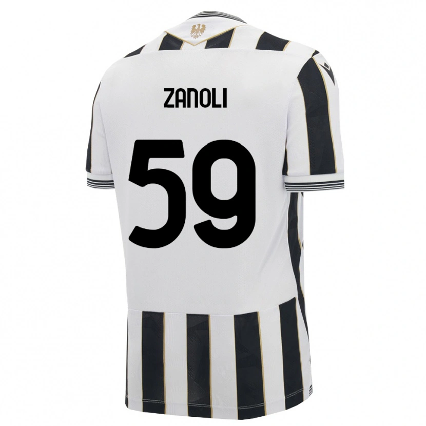 Danxen Herren Alessandro Zanoli #59 Schwarz Weiß Pink Heimtrikot Trikot 2026/27 T-Shirt Österreich