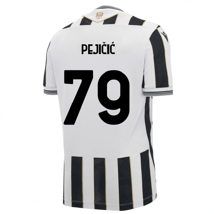Danxen Herren David Pejičić #79 Schwarz Weiß Pink Heimtrikot Trikot 2026/27 T-Shirt Österreich
