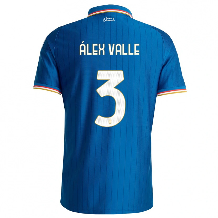 Danxen Herren Álex Valle #3 Blau Weiß Rot Heimtrikot Trikot 2026/27 T-Shirt Österreich
