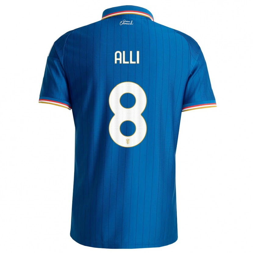 Danxen Herren Dele Alli #8 Blau Weiß Rot Heimtrikot Trikot 2026/27 T-Shirt Österreich