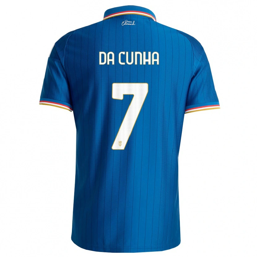 Danxen Herren Lucas Da Cunha #7 Blau Weiß Rot Heimtrikot Trikot 2026/27 T-Shirt Österreich