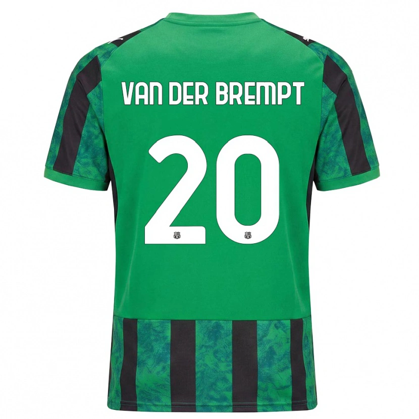 Danxen Herren Ignace Van Der Brempt #20 Grün Schwarz Weiß Heimtrikot Trikot 2026/27 T-Shirt Österreich