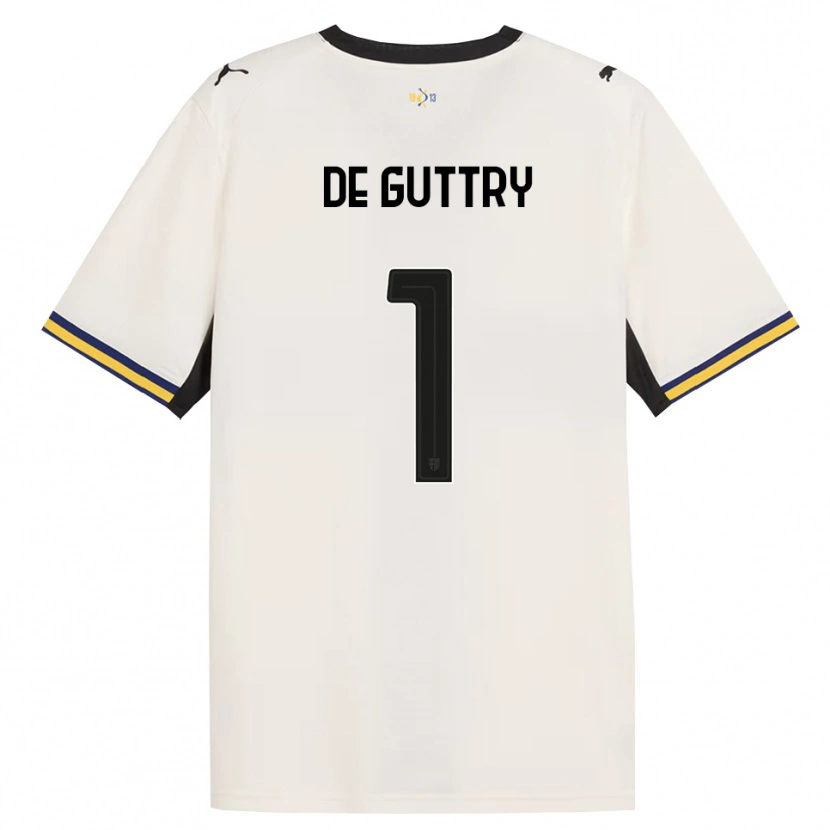 Danxen Herren Elia De Guttry #1 Creme Schwarz Gelb Heimtrikot Trikot 2026/27 T-Shirt Österreich