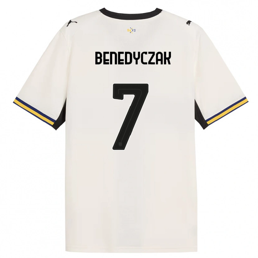 Danxen Herren Adrian Benedyczak #7 Creme Schwarz Gelb Heimtrikot Trikot 2026/27 T-Shirt Österreich