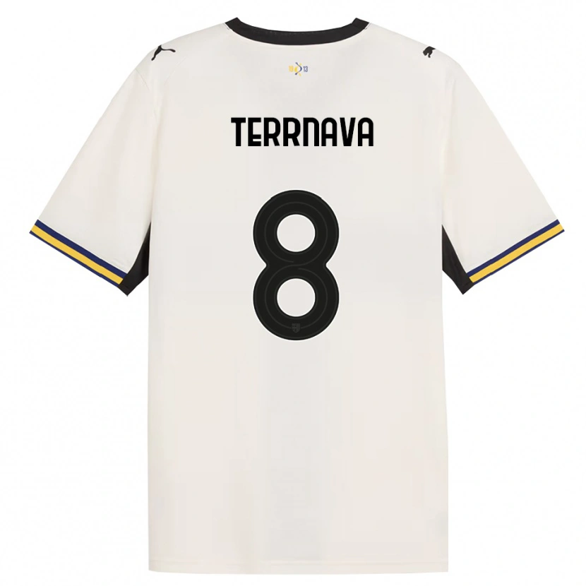 Danxen Herren Dren Terrnava #8 Creme Schwarz Gelb Heimtrikot Trikot 2026/27 T-Shirt Österreich