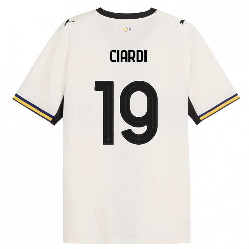 Danxen Herren Alessandro Ciardi #19 Creme Schwarz Gelb Heimtrikot Trikot 2026/27 T-Shirt Österreich