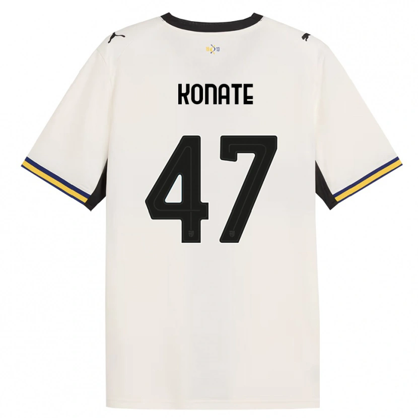 Danxen Herren Abdou-Salam Konate #47 Creme Schwarz Gelb Heimtrikot Trikot 2026/27 T-Shirt Österreich