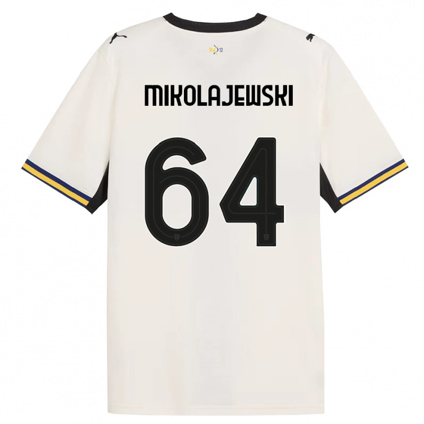 Danxen Herren Daniel Mikolajewski #64 Creme Schwarz Gelb Heimtrikot Trikot 2026/27 T-Shirt Österreich