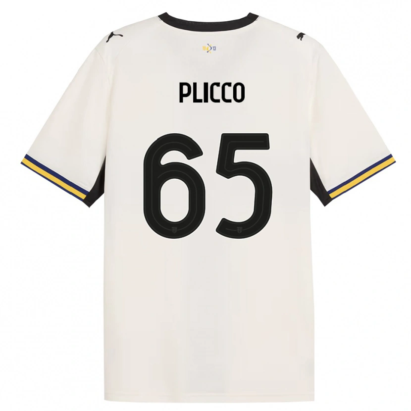 Danxen Herren Elia Plicco #65 Creme Schwarz Gelb Heimtrikot Trikot 2026/27 T-Shirt Österreich