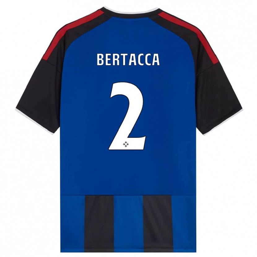 Danxen Herren Samuele Bertacca #2 Schwarz Rot Weiß Blau Heimtrikot Trikot 2026/27 T-Shirt Österreich