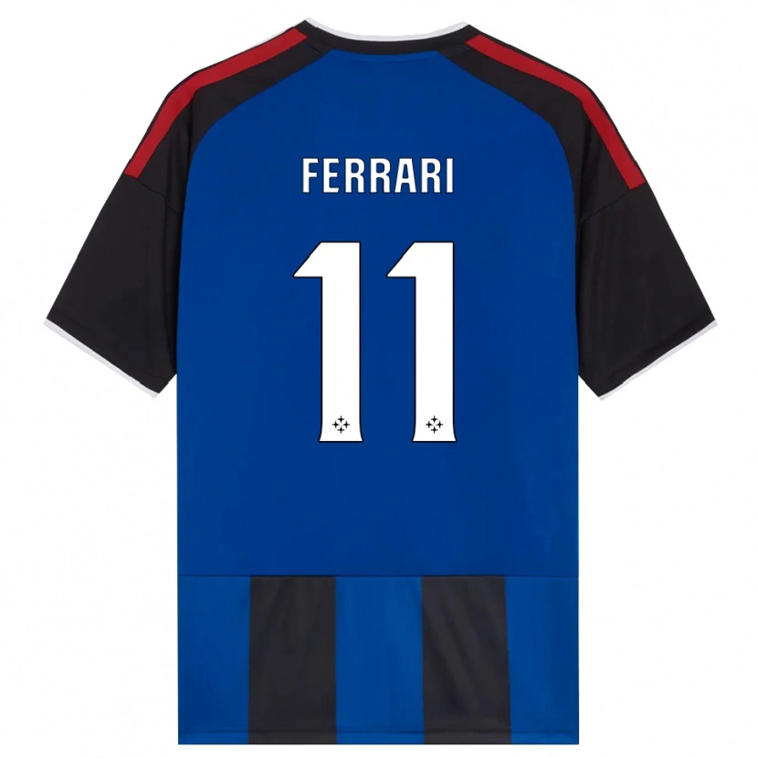 Danxen Herren Tommaso Ferrari #11 Schwarz Rot Weiß Blau Heimtrikot Trikot 2026/27 T-Shirt Österreich