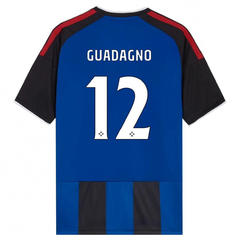 Danxen Herren Johan Guadagno #12 Schwarz Rot Weiß Blau Heimtrikot Trikot 2026/27 T-Shirt Österreich