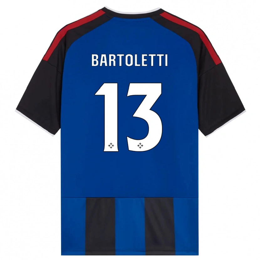 Danxen Herren Diego Bartoletti #13 Schwarz Rot Weiß Blau Heimtrikot Trikot 2026/27 T-Shirt Österreich