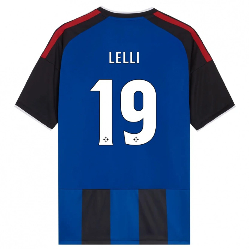 Danxen Herren Roberto Lelli #19 Schwarz Rot Weiß Blau Heimtrikot Trikot 2026/27 T-Shirt Österreich
