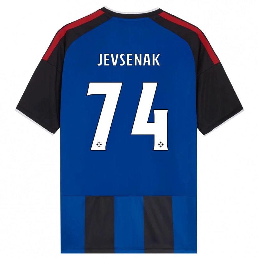 Danxen Herren Zan Jevsenak #74 Schwarz Rot Weiß Blau Heimtrikot Trikot 2026/27 T-Shirt Österreich