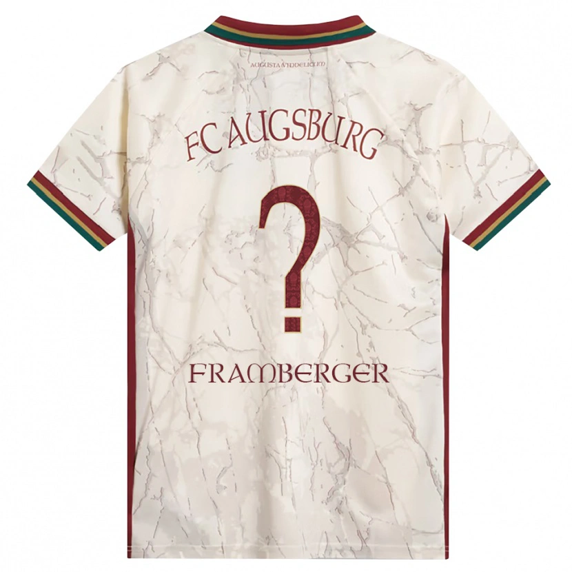 Danxen Herren Raphael Framberger #0 Grün Reis Weiß Burgund Heimtrikot Trikot 2026/27 T-Shirt Österreich