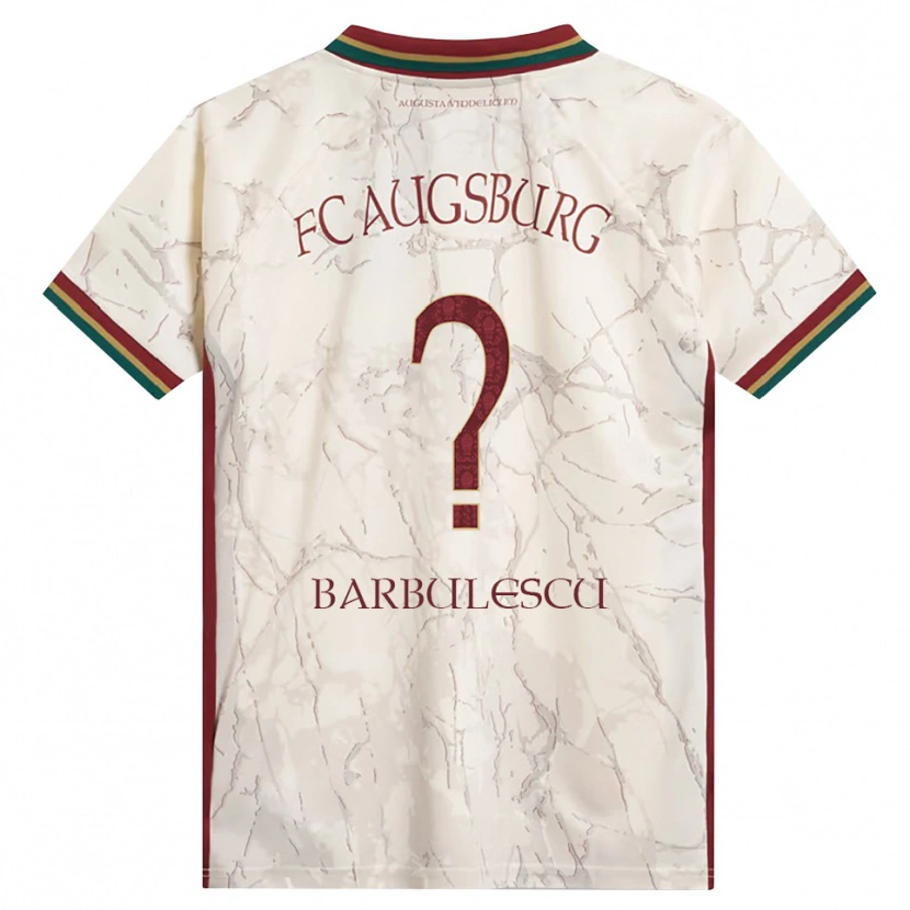 Danxen Herren Luca Bărbulescu #0 Grün Reis Weiß Burgund Heimtrikot Trikot 2026/27 T-Shirt Österreich