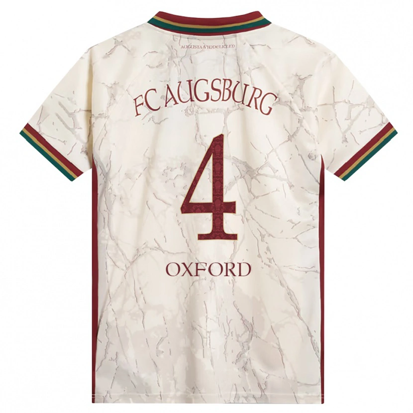 Danxen Herren Reece Oxford #4 Grün Reis Weiß Burgund Heimtrikot Trikot 2026/27 T-Shirt Österreich