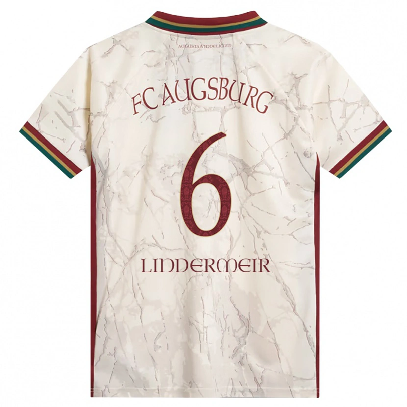 Danxen Herren Dominik Lindermeir #6 Grün Reis Weiß Burgund Heimtrikot Trikot 2026/27 T-Shirt Österreich