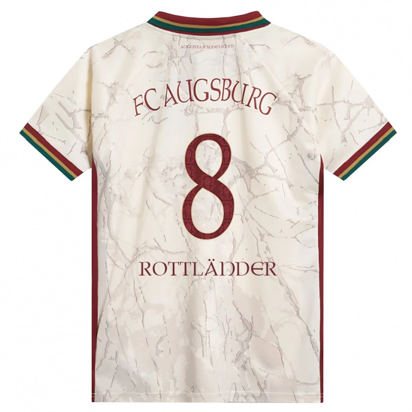 Danxen Herren Amelie Rottländer #8 Grün Reis Weiß Burgund Heimtrikot Trikot 2026/27 T-Shirt Österreich