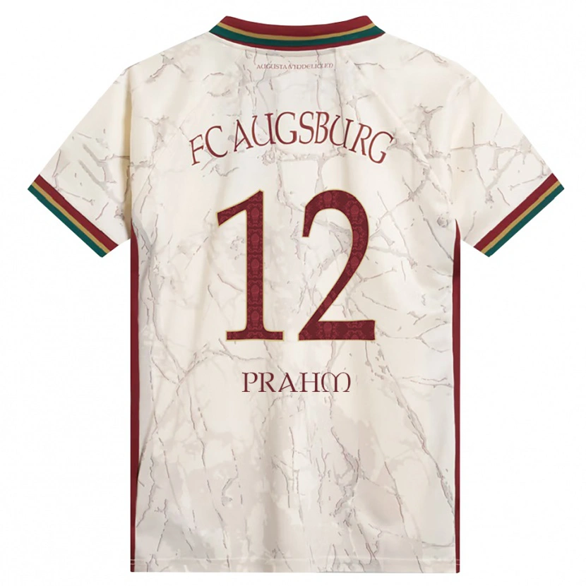 Danxen Herren Djego Prahm #12 Grün Reis Weiß Burgund Heimtrikot Trikot 2026/27 T-Shirt Österreich